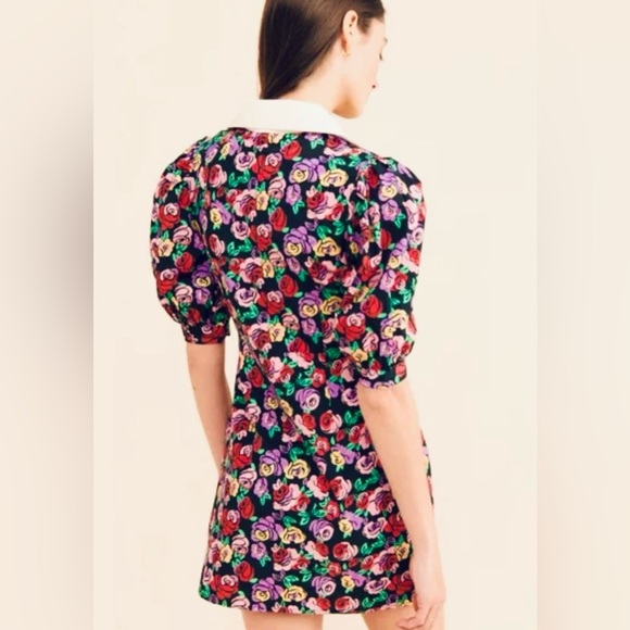 NWT! Glamorous Mini Floral Multi Color Dress, Size 4 - Picture 2 of 8